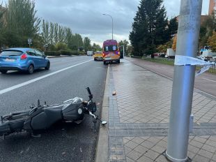 Fallece un hombre de 31 años en un accidente de Moto junto al Metro de Ciudad de los Ángeles