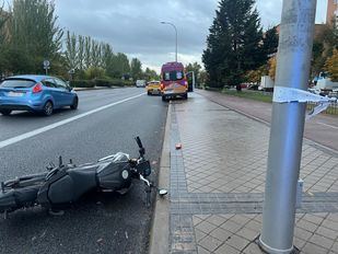 Fallece un hombre de 31 años en un accidente de Moto junto al Metro de Ciudad de los Ángeles