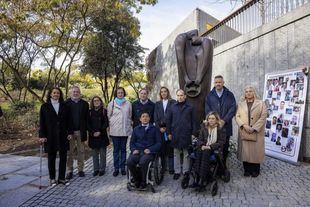 El concejal de Urbanismo, Medio Ambiente y Movilidad, Borja Carabante, participa en el homenaje a las víctimas de accidentes de tráfico