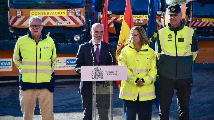 Madrid se prepara para la campaña invernal con más de 730 agentes de la Guardia Civil de Tráfico y 227 máquinas quitanieves