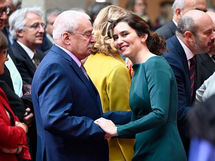 Joaquín Leguina e Isabel Díaz Ayuso