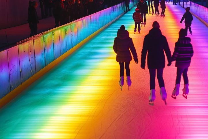 Pista de hielo 'Madrid on ice'