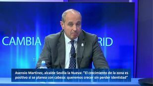 El alcalde de Sevilla la Nueva, Asensio Martínez