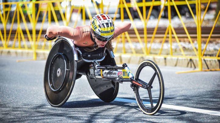 Carmen Giménez, atleta paralímpica y fundadora de Run for you