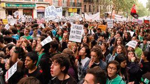 Las universidades públicas vuelven a las calles con una doble jornada de huelga y manifestación