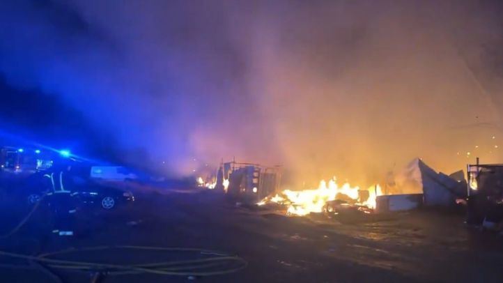 Incendio en Leganés