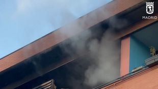 Extinguido un incendio sin heridos en una vivienda de Villa de Vallecas