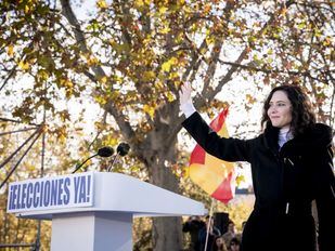 Ayuso asegura que ETA está "preparando su asalto al País Vasco y Navarra" mientras "sostiene" a Sánchez