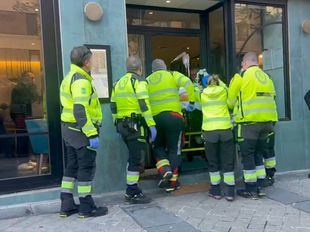 Grave una mujer de 68 años por atragantamiento en un restaurante de Arganzuela