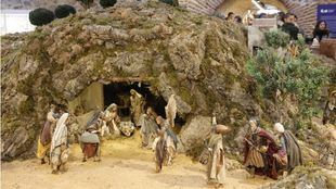 La Montaña Artificial del Retiro acoge el belén siciliano monumental de la colección Basanta-Martín