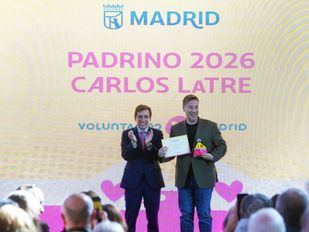 Carlos Latre, elegido padrino de Voluntarios por Madrid
