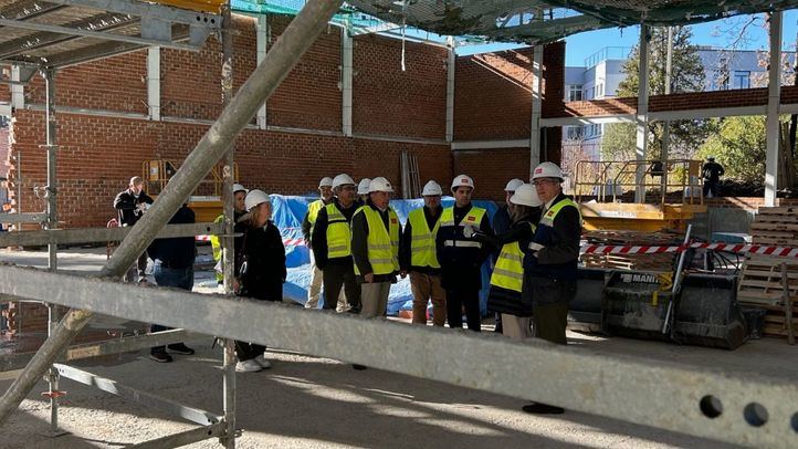 Obras de reconstrucción de La Nevera del Estudiantes