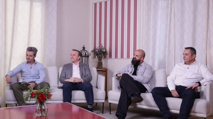 Pablo Tomás Sánchez Especialista Pymes DT. Centro BBVA en Madrid; Jacobo Pérez-Soba, coordinador de la Ventanilla Única Internacional de la Comunidad de Madrid; Santi Santisteban, cocreador del juego de mesa Virus, y Jacobo Vidal, CEO de Greenkeeper.