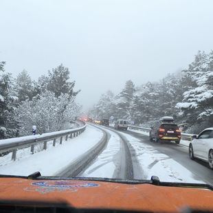 Activado un dispositivo especial para gestionar la afluencia a la sierra madrileña
