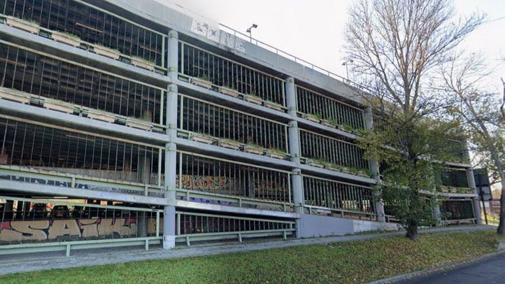 Parking de la estación de Cercanías de Majadahonda