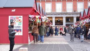 Navidad en la Plaza Mayor: 104 casetas abren sus puertas un año más