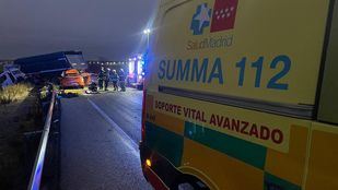 Un hombre de 51 años pierde la vida en la M-100 tras una colisión frontal