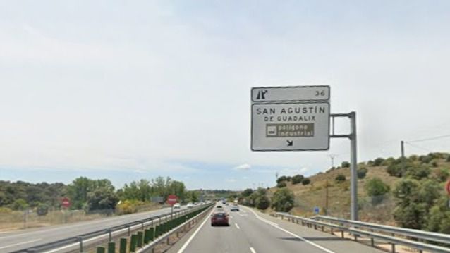 A-1 a la altura de San Agustín del Guadalix