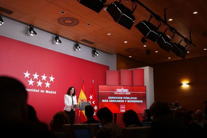 Isabel Díaz Ayuso hace balance del año 2025