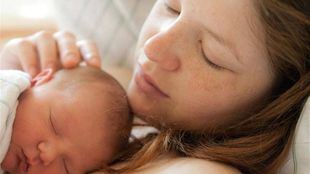 Madre con su bebé