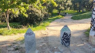 Acceso a la Casa de Campo desde el parque Juan Carmona 'Habichuela', en una imagen de archivo de 2023