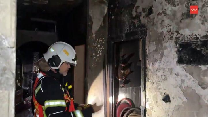 Tres personas atendidas tras una explosión en una vivienda que se encontraba vacía en Parla