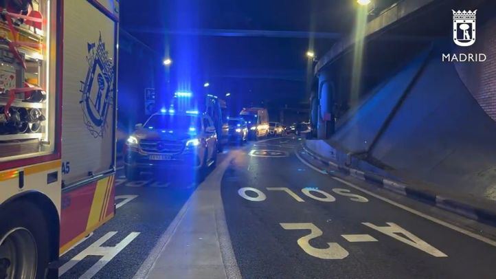 Accidente mortal en el túnel de María de Molina