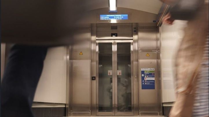 Nuevo ascensor en Avenida de América