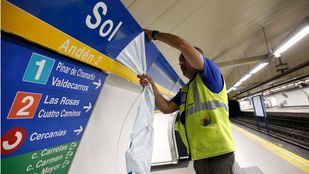 Cierre parcial en la estación de Sol este lunes: horarios y cortes previstos