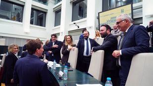 Celebración del pleno extraordinario de Presupuestos del Ayuntamiento de Madrid.