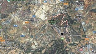 Delimitación municipal de Rivas Vaciamadrid