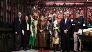 Presentación de la Cabalgata de Reyes en la Biblioteca del Senado