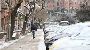 Nieve en Madrid