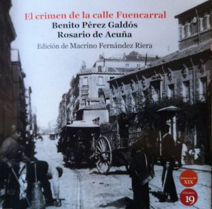 Portada de 'El crimen de la calle Fuencarral', de Benito Pérez Galdós.