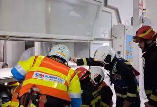 Herido grave un trabajador al quedar su mano atrapada en una panificadora en Leganés