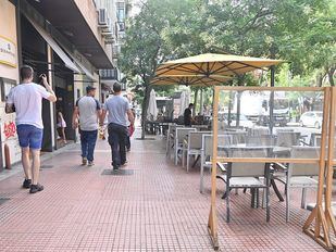 Terrazas de la zona de Ponzano y Santa Engracia