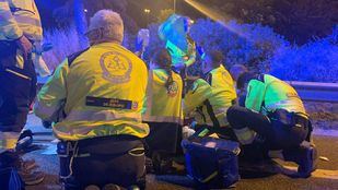 Samur Protección Civil atiende a un herido