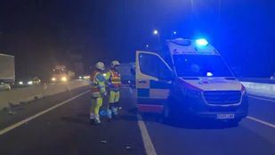 Accidente mortal en la A-2 a la altura de Alcalá de Henares