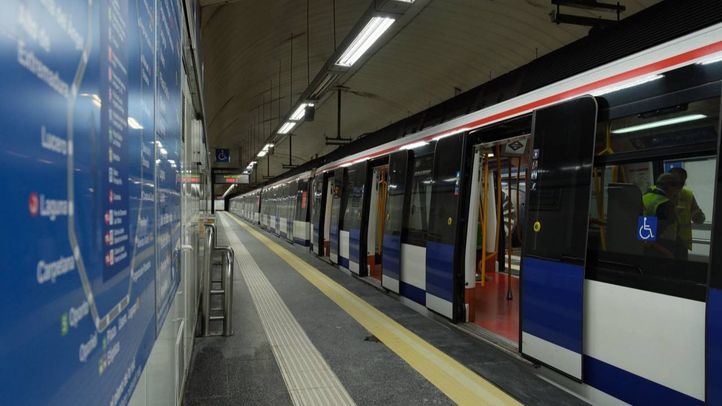 Andén de la Línea 6 de Metro