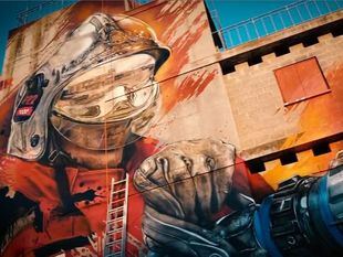 Finalista a Mejor Mural del Mundo la obra de Sfhir en Alcalá