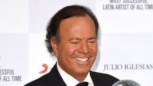 El cantante Julio Iglesias