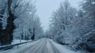 Nieve en la Sierra