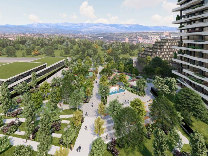 Desarrollo urbanístico de Ermita del Santo