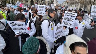 Primera jornada de la huelga de médicos