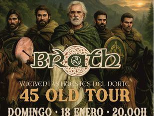 Anuncio del concierto de Brath en Madrid