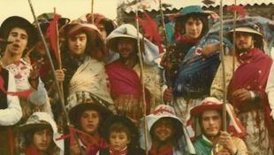 Imagen de la fiesta de la vaquilla en Pedrezuela