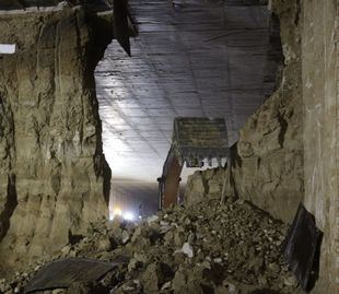 El soterramiento de la A-5 conecta sus primeros tramos de túnel tras un año de obras