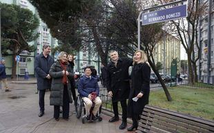 Inauguración de la calle Bernardo Bonezzi