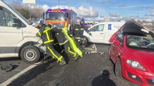 Accidente en la A-42