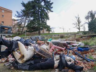 Las escombreras en la UVA de Hortaleza, ejemplo de un abandono histórico